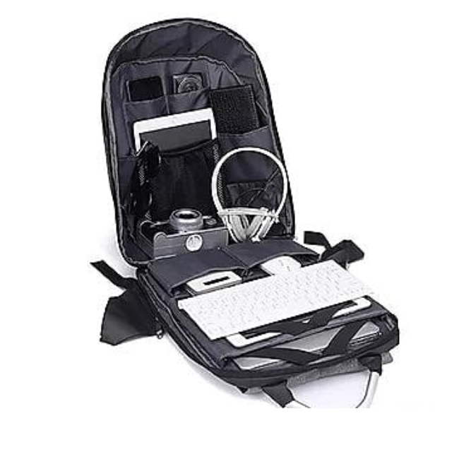 Mochila Backpack Antirrobo Impermeable con Candado y Puerto USB: ¡Segu –  SIAFU Electronics