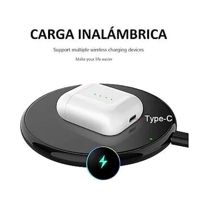 Audífonos Earpods bluetooth Tipo 18s Universal compatible Android Y IPhone