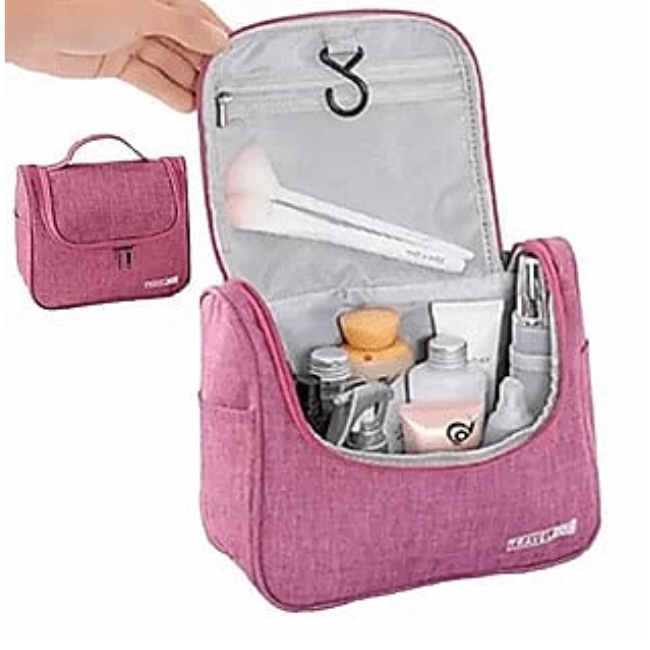 Neceser Maquillaje Skincare Viaje Estuche Percha Organizador