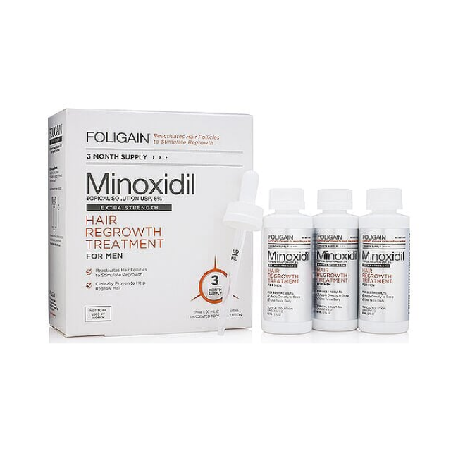 Minoxidil 5% Tratamiento Para 3 Meses